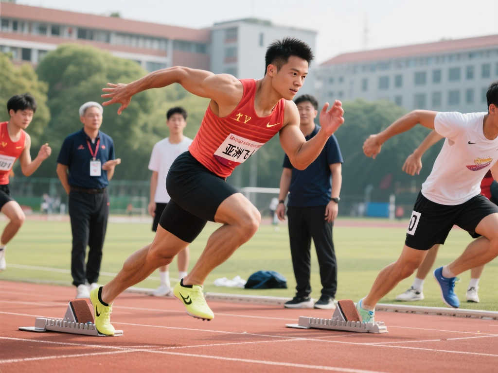 校园新风!苏炳添化身苏老师指导大学生短跑技巧 校园新风!苏炳添化身苏老师指导大学生短跑技巧